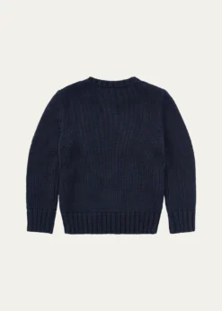Polo Ralph LaurenBoy's Flag Intarsia Knit Sweater, Size 2T-6