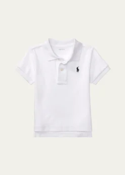 Polo Ralph LaurenBoy's Logo Short-Sleeve Polo Shirt, Sizes 3M-24M