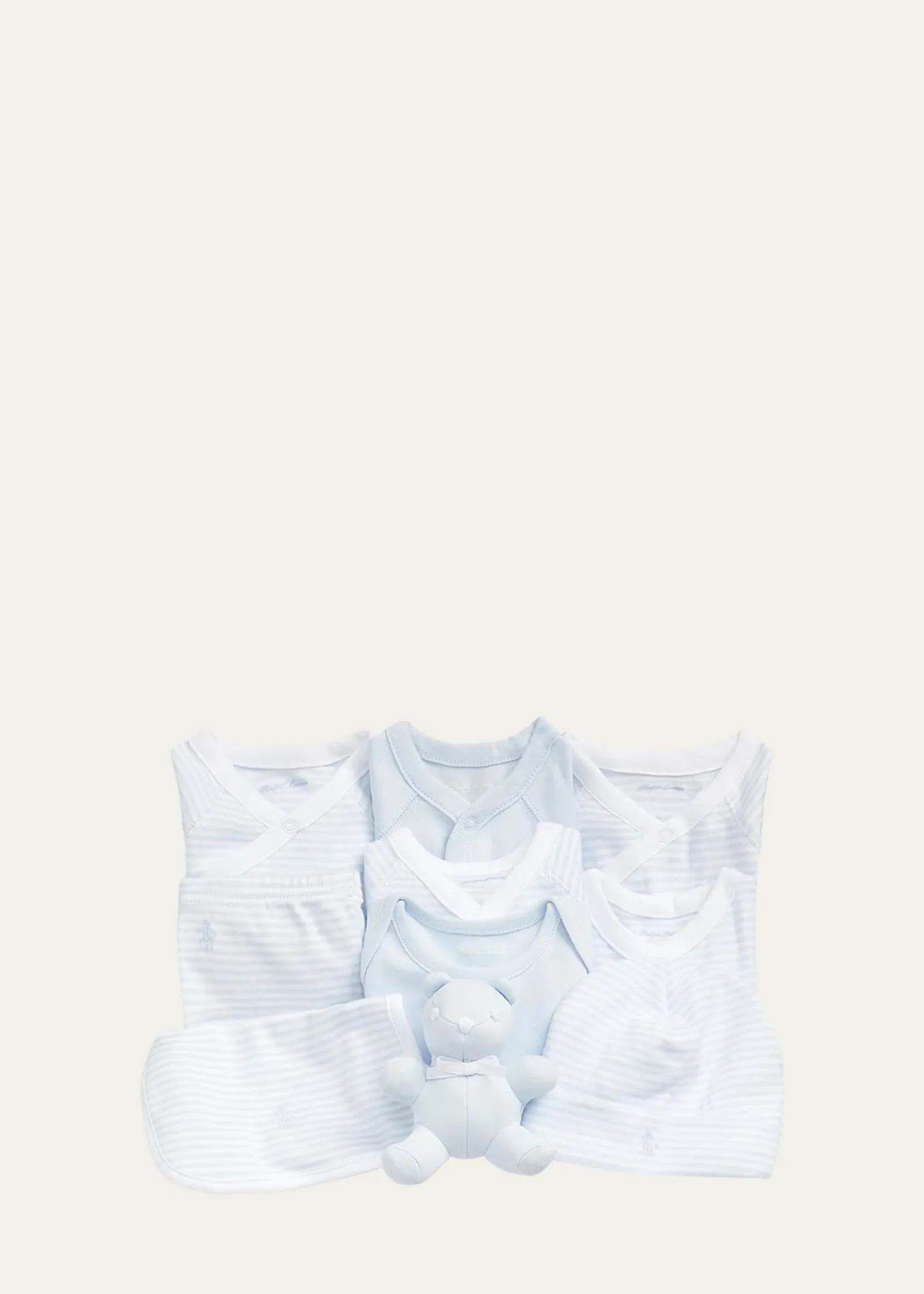 Polo Ralph LaurenBoy's 11-Piece Organic Cotton Gift Set, Size Newborn-9M