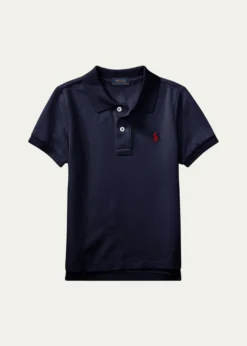 Polo Ralph LaurenBoy's Short-Sleeve Logo Embroidery Polo Shirt, Size 2-7
