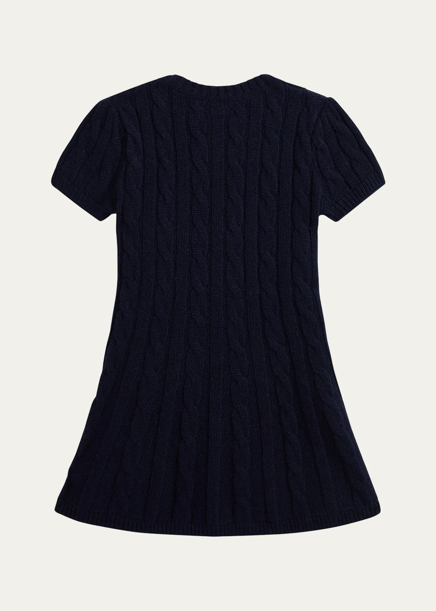 Polo Ralph LaurenGirl's American Flag Cashmere Cable Knit Dress, Size 3M-24M