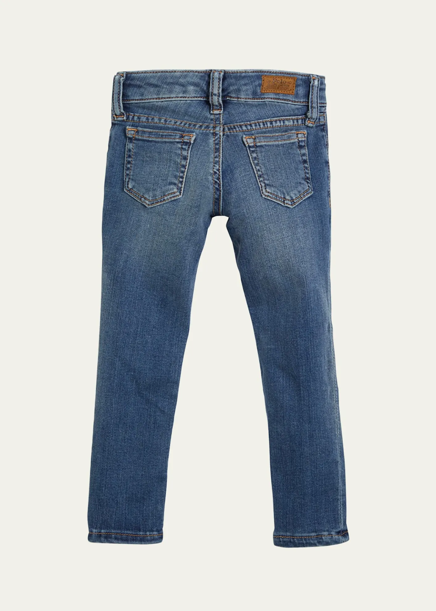 Polo Ralph LaurenGirl's Aubrie Skinny Denim Jeans, Size 2-6X