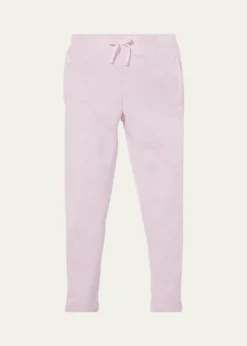 Polo Ralph LaurenGirl's Drapey Terry-Fleece Lounge Pants, Size 2-6X