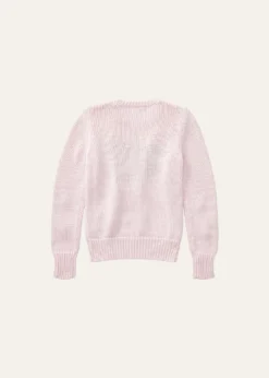 Polo Ralph LaurenGirl's Flag Intarsia Knit Sweater, Size S-L