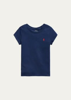 Polo Ralph LaurenGirl's Logo Embroidered T-Shirt, Size 2-6X