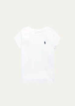 Polo Ralph LaurenGirl's Logo Embroidered T-Shirt, Size S-XL