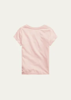 Polo Ralph LaurenGirl's Logo Embroidered T-Shirt, Size 2-6X