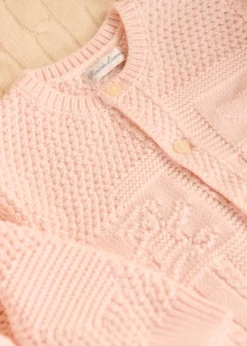 Polo Ralph LaurenKid's Cardigan W/ Bear Intarsia, Size 3M-24M