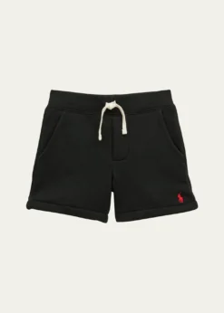 Polo Ralph LaurenKid's Embroidered Pony Fleece Shorts, Size 2T-6