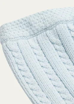 Polo Ralph LaurenKid's Organic Cotton Cable-Knit Sweater Pants, Size 3M-24M
