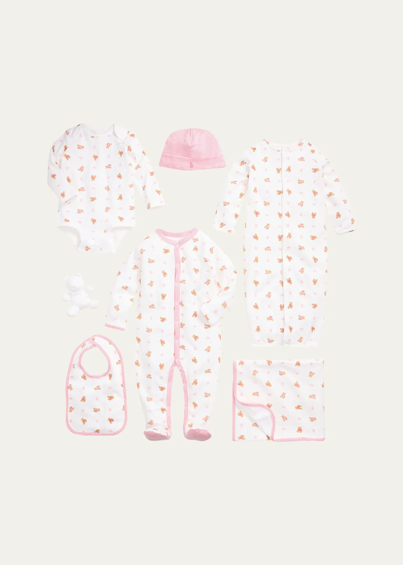 Polo Ralph LaurenKid's 7-Piece Gift Box Set, Size Newborn-9M