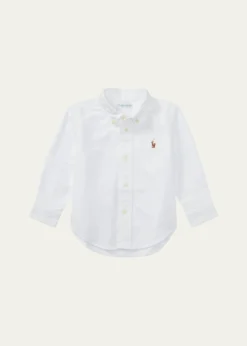 Polo Ralph LaurenOxford Chambray Shirt, Size 9-24 Months