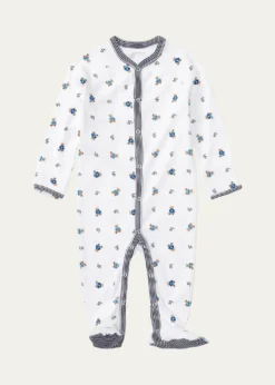 Polo Ralph LaurenTeddy Bear Printed Coverall, Size Newborn-9 Months