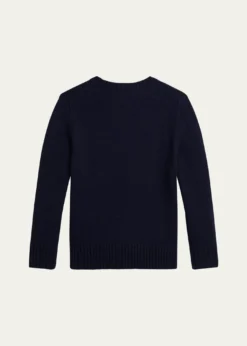 Polo Ralph LaurenBoy's American Flag Cashmere Sweater, Size 2-7