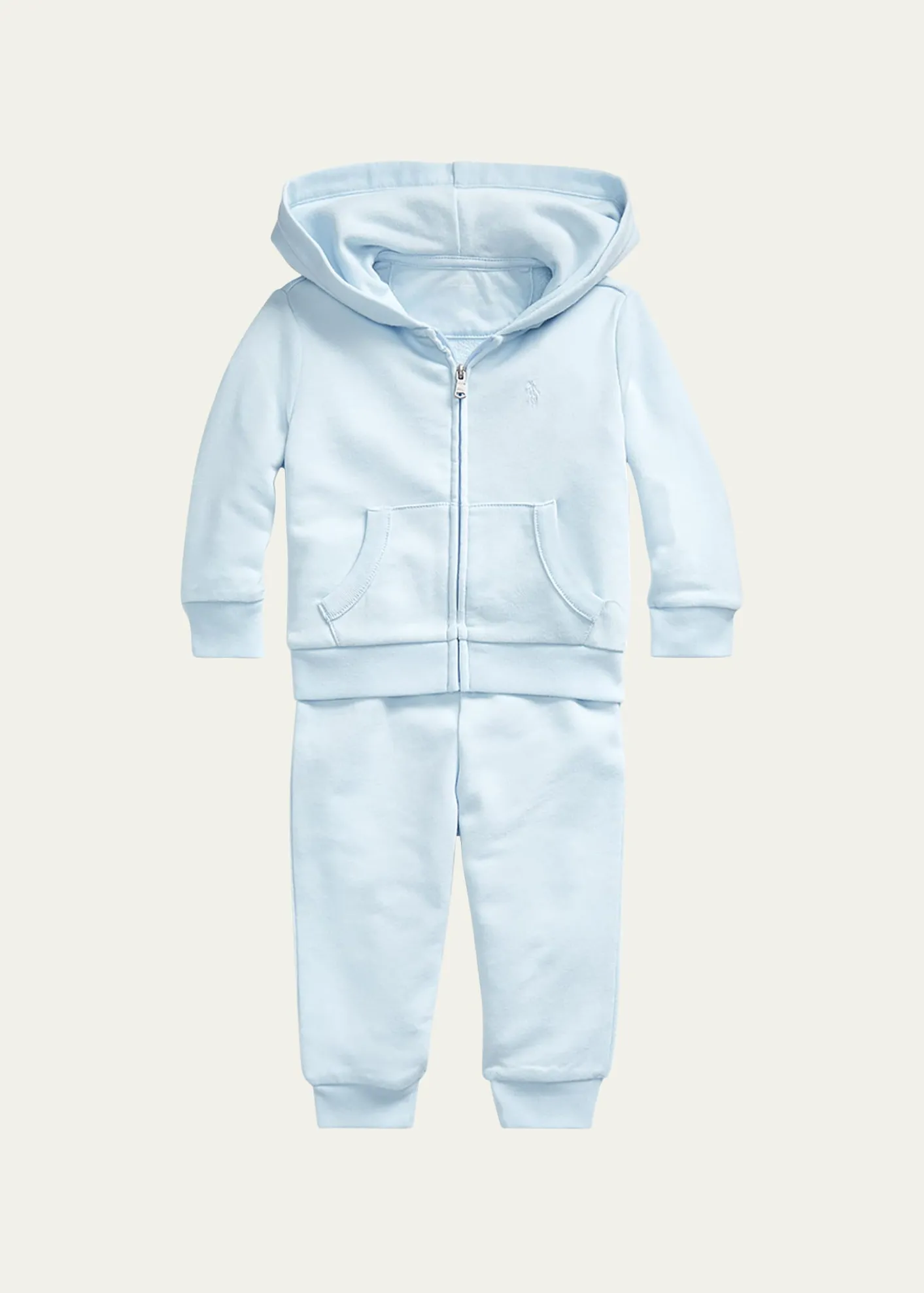 Polo Ralph LaurenBoy's Atlantic Terry Fleece Jogger Set, Sizes 3M-24M