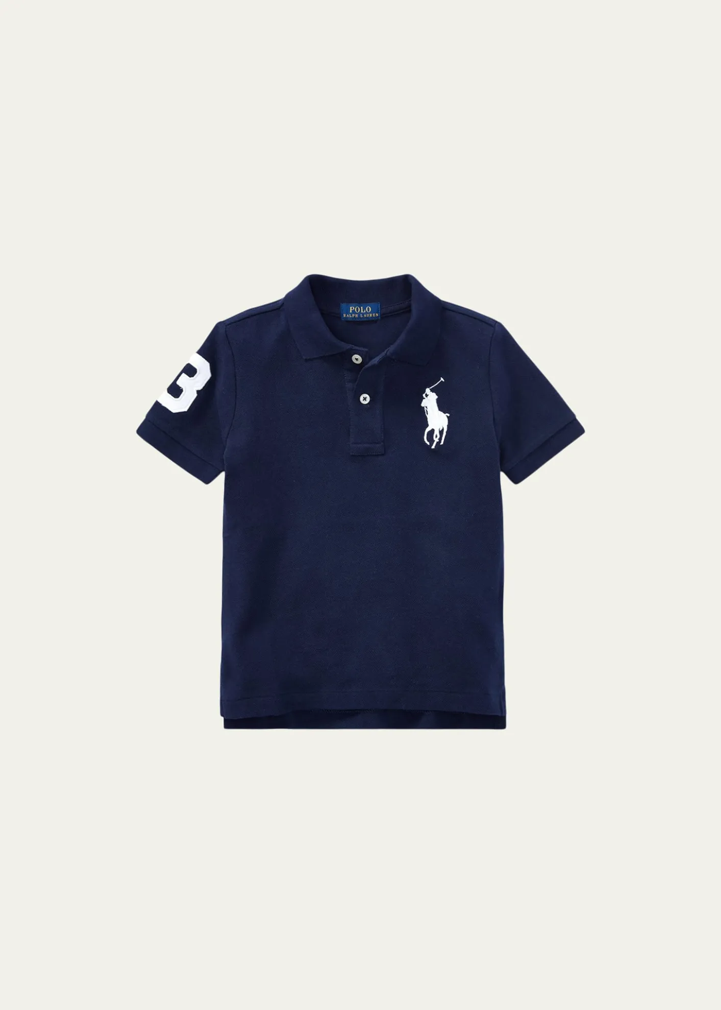 Polo Ralph LaurenBoy's Big Pony Pique Knit Polo, Size 2-7