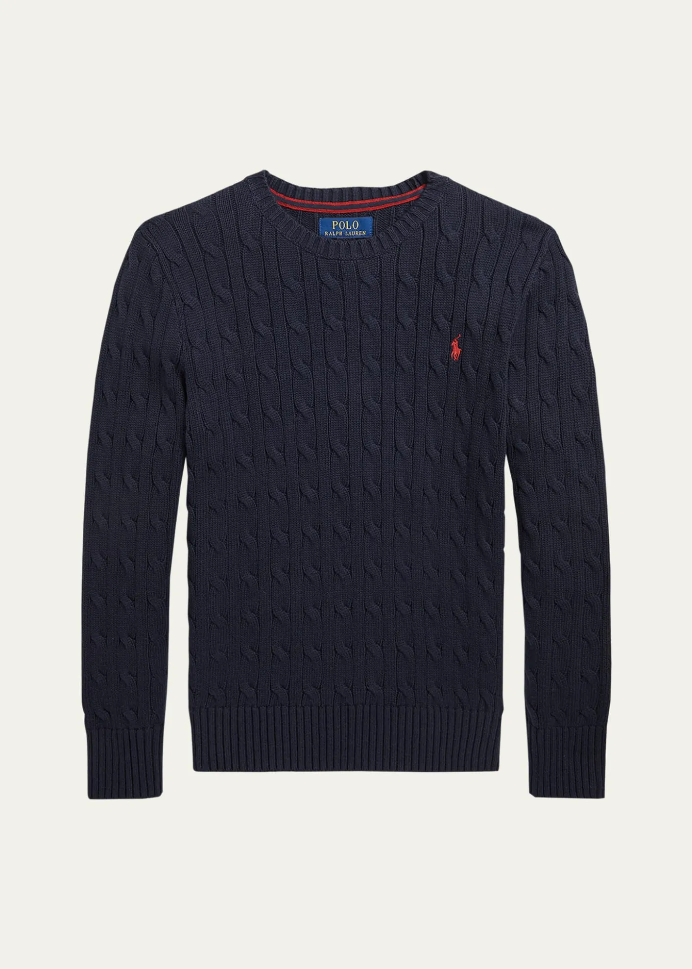Polo Ralph Lauren Boy's Cable Knit Sweater, Size S-XL
