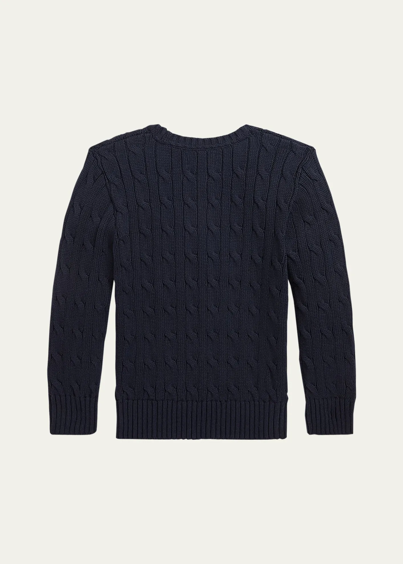 Polo Ralph LaurenBoy's Cable Knit Sweater, Size 2-7