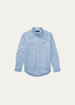 Polo Ralph LaurenBoy's Cotton Oxford Sport Shirt, Size S-XL