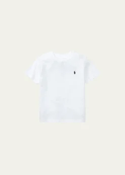 Polo Ralph LaurenBoy's Cotton Jersey Crewneck Tee, Size S-XL