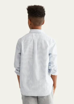 Polo Ralph LaurenBoy's Cotton Oxford Stripe Sport Shirt, Size S-XL