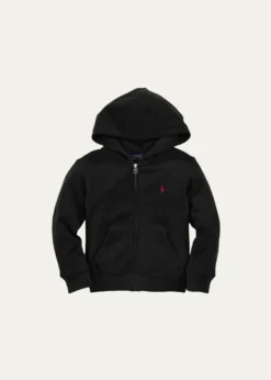 Polo Ralph LaurenBoy's Knitted Fleece Hoodie, Size S-XL
