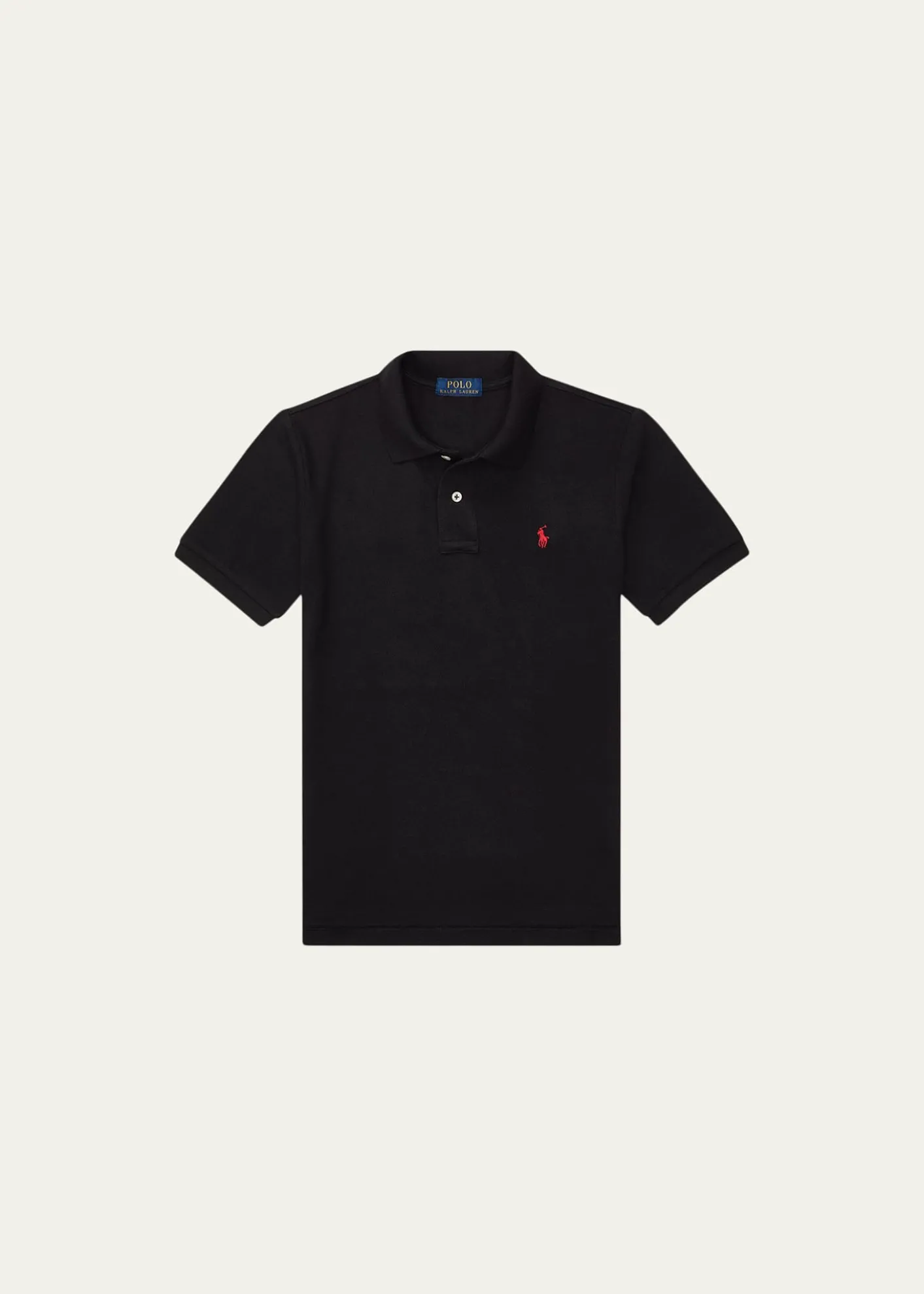 Polo Ralph LaurenBoy's Short-Sleeve Logo Embroidery Polo Shirt, Size S-XL