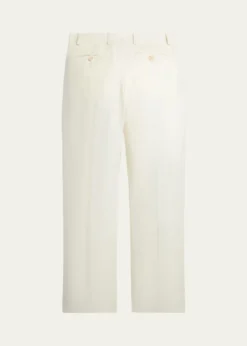 Polo Ralph LaurenBoy's Solid Linen Tailored Trousers, Size 8-16
