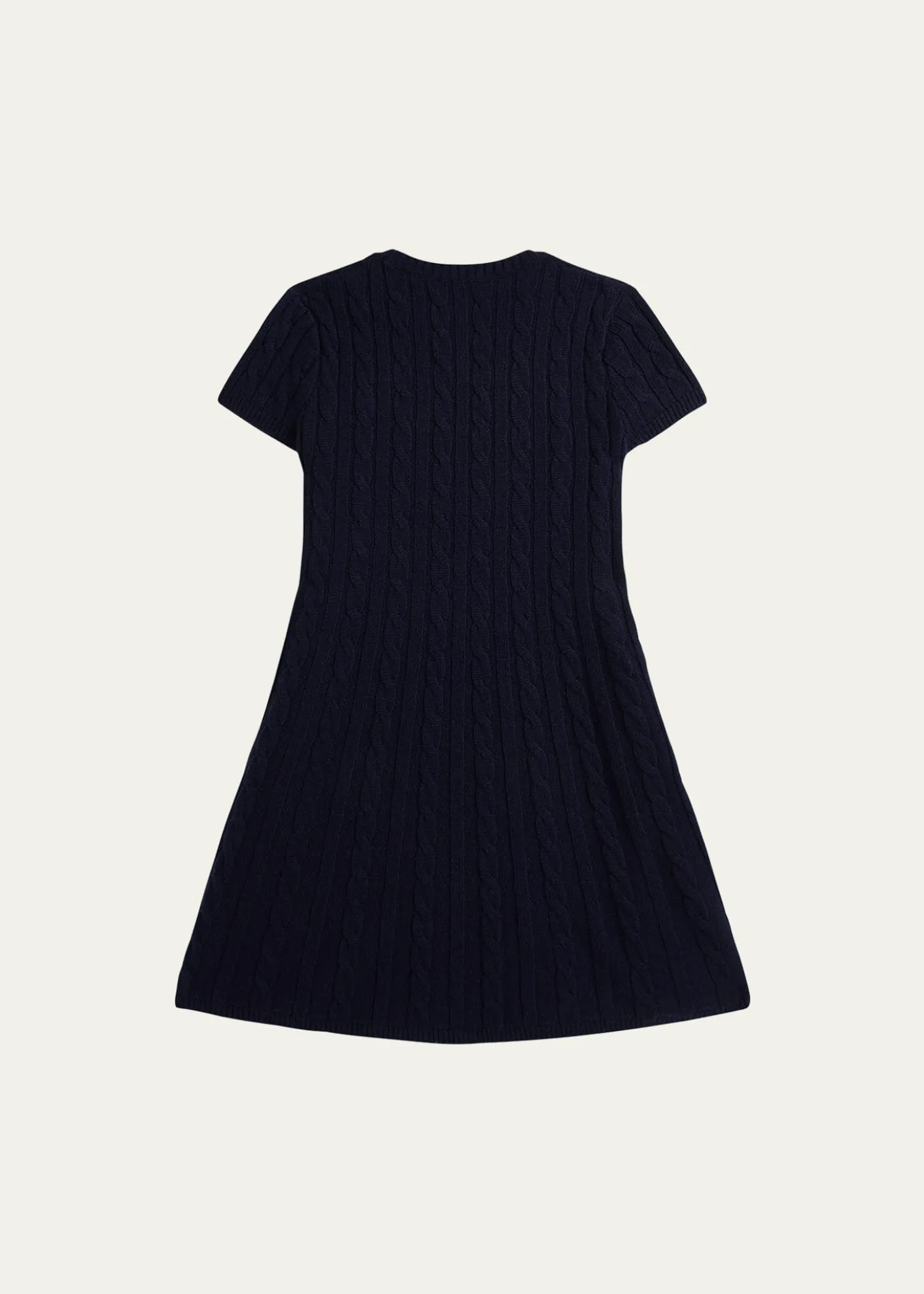 Polo Ralph LaurenGirl's American Flag Cashmere Cable Knit Dress, Size S-XL
