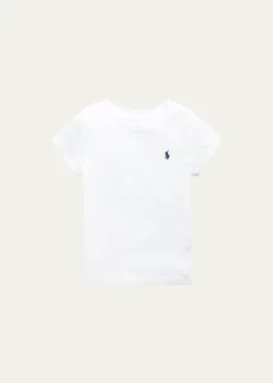 Polo Ralph LaurenGirl's Logo Embroidered T-Shirt, Size 2-6X