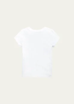 Polo Ralph LaurenGirl's Logo Embroidered T-Shirt, Size 2-6X