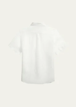 Polo Ralph LaurenLittle Boy's & Boy's Linen Short-Sleeve Shirt