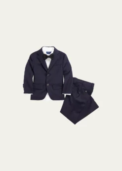 Polo Ralph LaurenLittle Boy's & Boy's Polo Wool Twill Suit