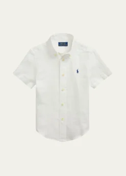 Polo Ralph LaurenLittle Boy's & Boy's Linen Short-Sleeve Shirt