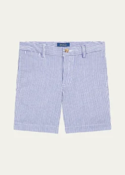 Polo Ralph LaurenLittle Boy's & Boy's Stretch Cotton Seersucker Short