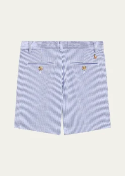 Polo Ralph LaurenLittle Boy's & Boy's Stretch Cotton Seersucker Short