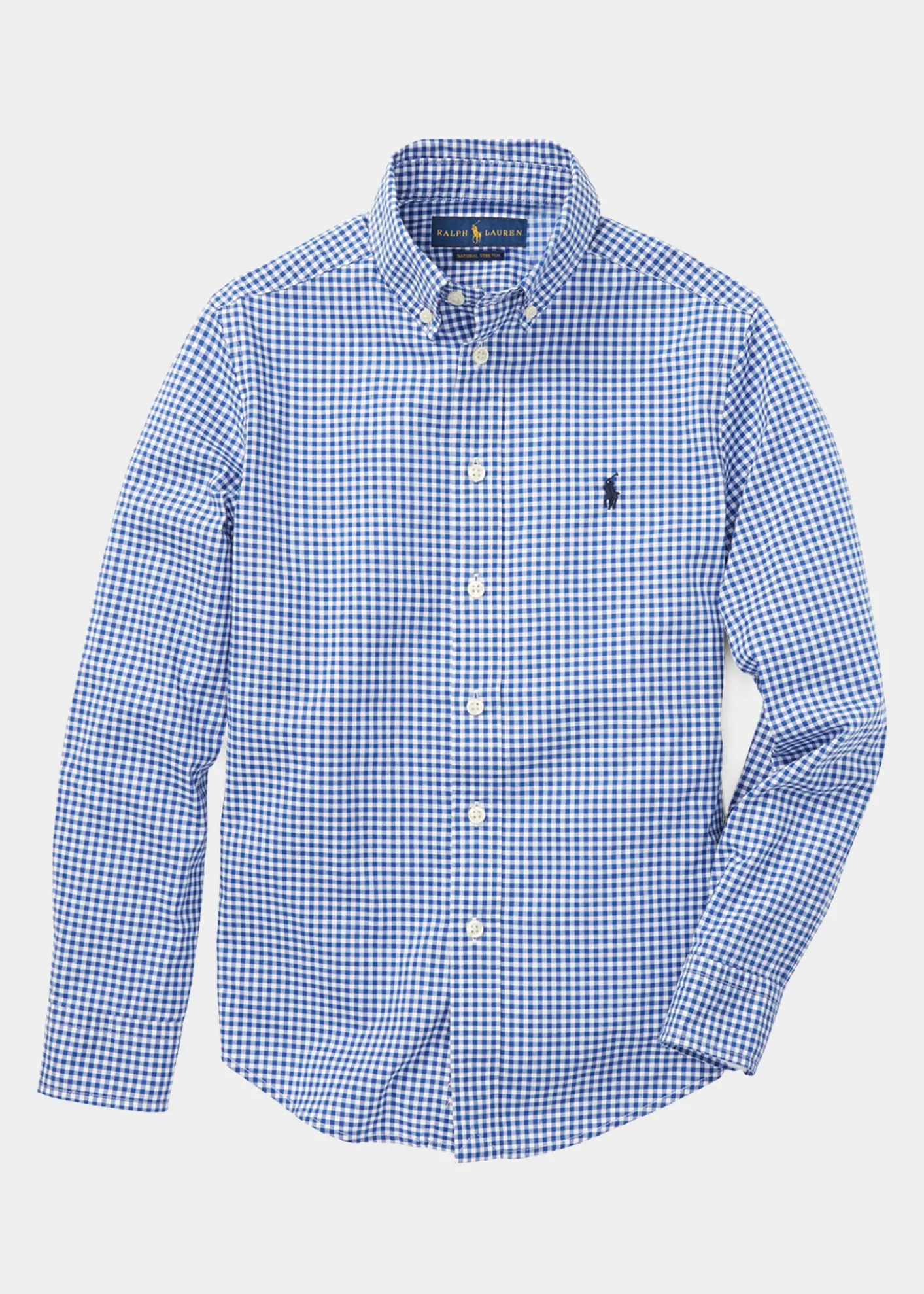 Polo Ralph LaurenPoplin Woven Gingham Sport Shirt, Size S-XL