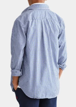 Polo Ralph LaurenPoplin Woven Gingham Sport Shirt, Size S-XL