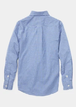 Polo Ralph LaurenPoplin Woven Gingham Sport Shirt, Size S-XL