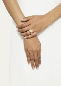PomellatoIconica 18K Rose and White Gold Ring with Diamonds