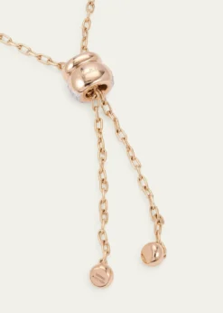 PomellatoIconica 18K Rose Gold Diamond Lariat Necklace