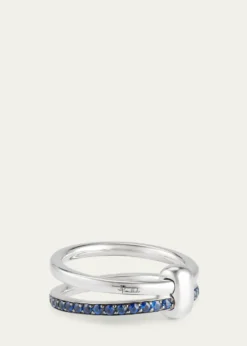 PomellatoIconica 18k White Gold Sapphire Ring