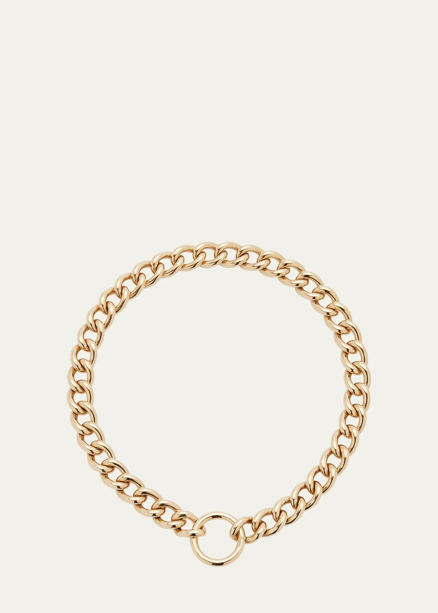 Pomellato18K Rose Gold Catene Circle Clasp Necklace