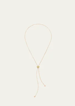 Pomellato18K Rose Gold Iconica Necklace with Peridot