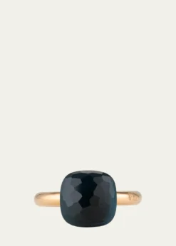 PomellatoNudo Classic 18K Rose Gold London Blue Topaz Ring