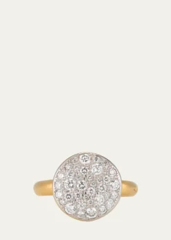 PomellatoSabbia 18K Gold Diamond Ring