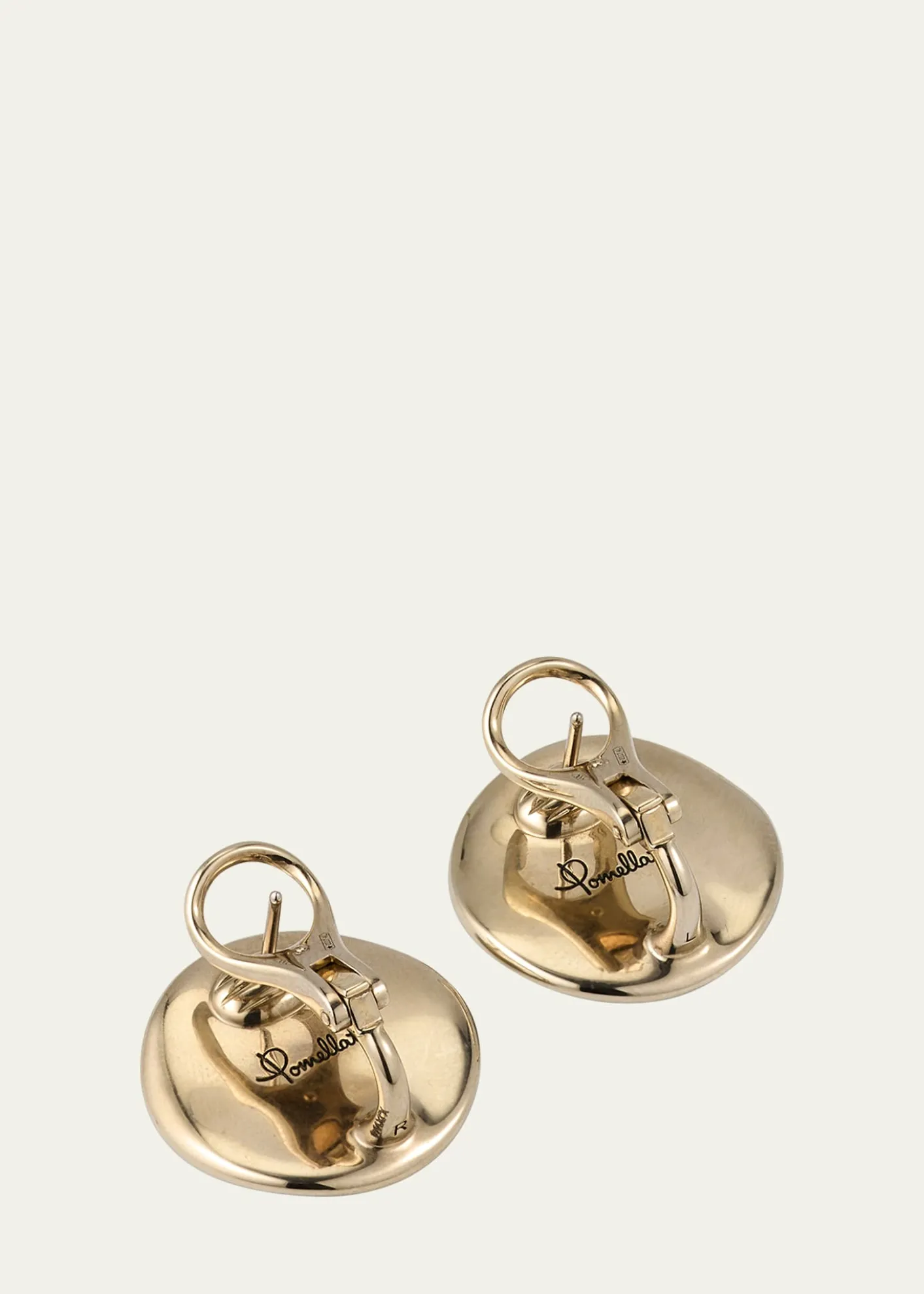 PomellatoSabbia 18k White Gold and Diamond Earrings