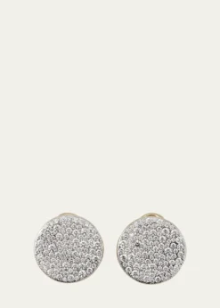 PomellatoSabbia 18k White Gold and Diamond Earrings
