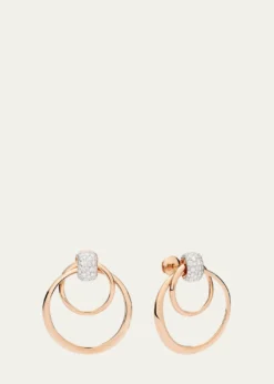 PomellatoTogether 18K Rose Gold Diamond Earrings