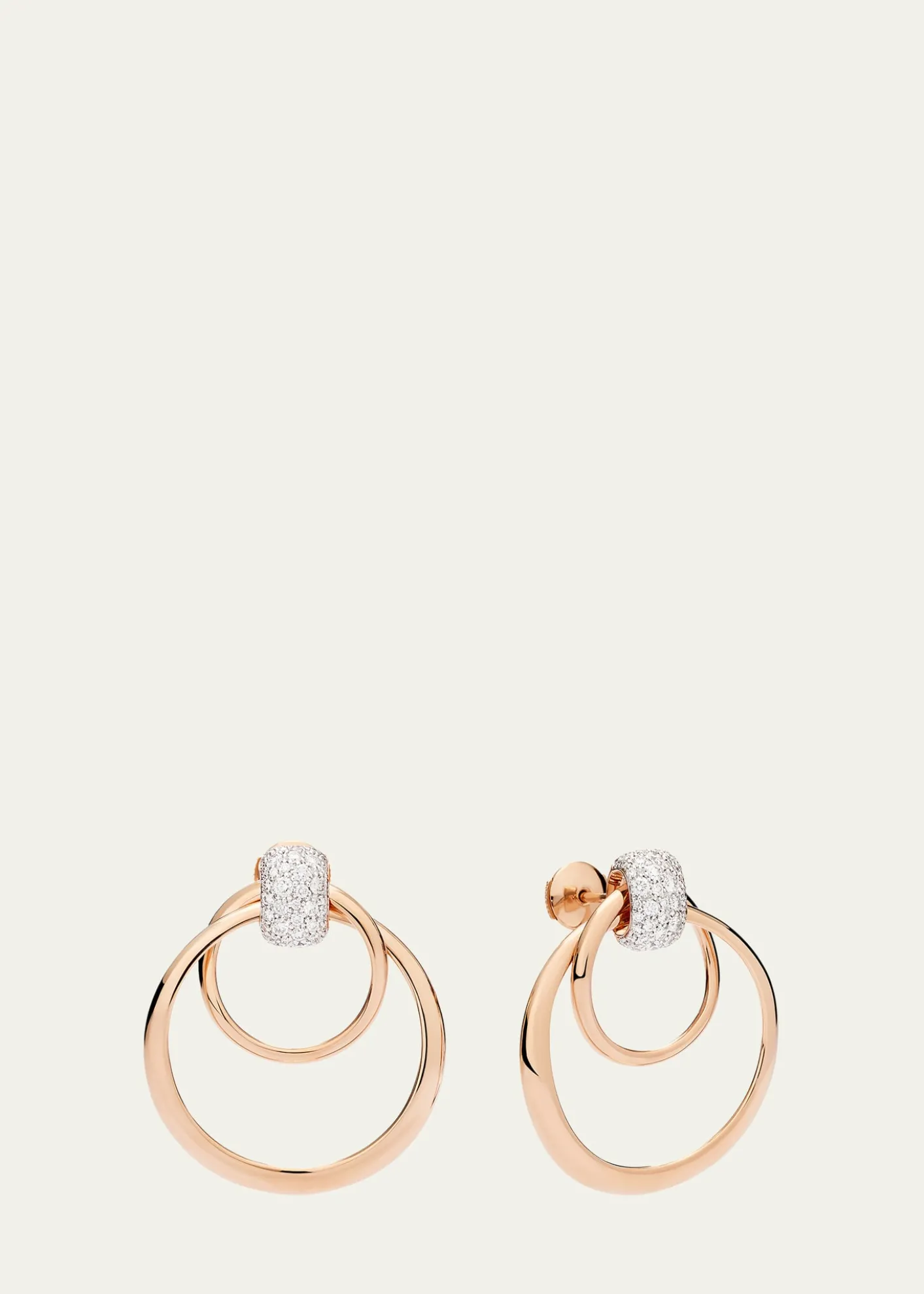 PomellatoTogether 18K Rose Gold Diamond Earrings